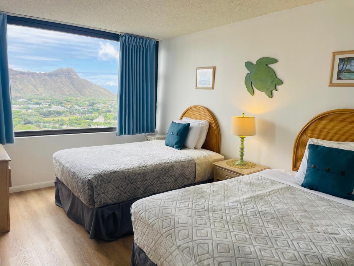 Waikiki Banyan 3411 Ocean View - FREE PARKING Apartment Honolulu Bagian luar foto